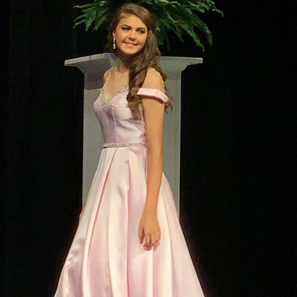 Pink prom/pageant dress